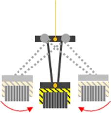 크레인 주행 시